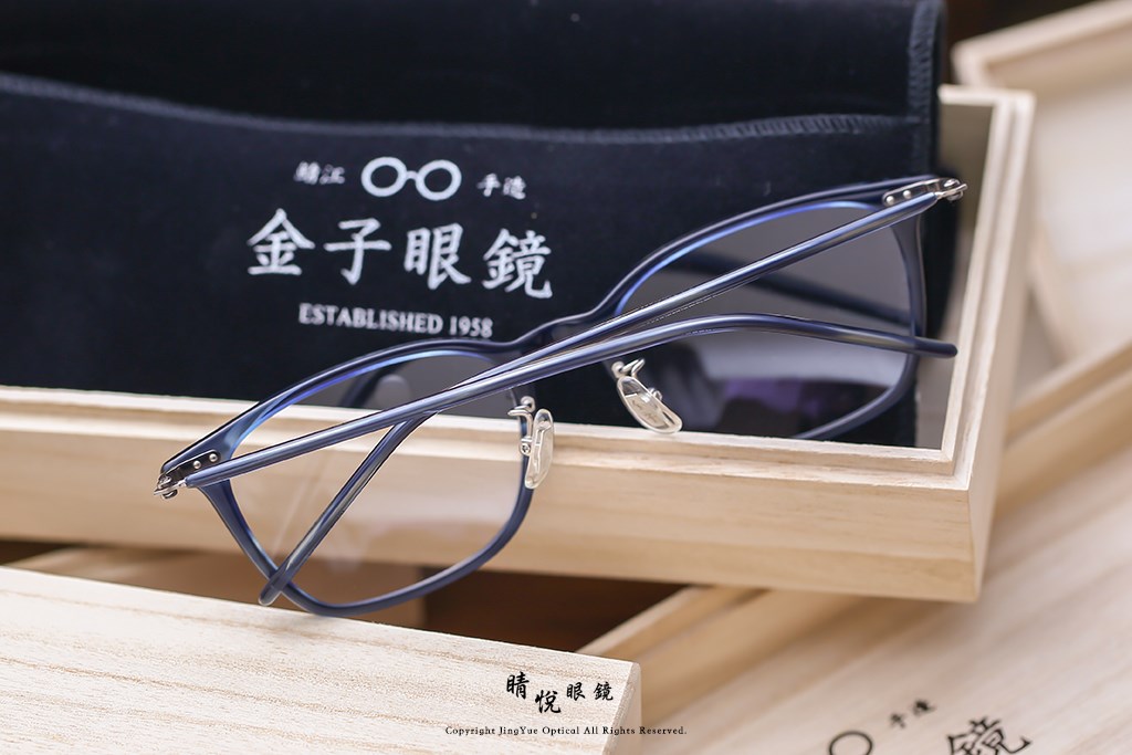 睛悦眼鏡,金子眼鏡,kaneko,手工眼鏡,日本手工眼鏡,賽璐珞,Celluloid,KC49 NVS