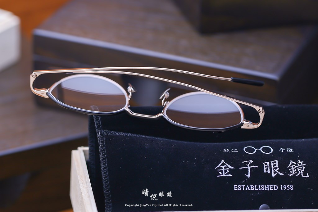 睛悦眼鏡,金子眼鏡,kaneko,手工眼鏡,日本手工眼鏡,KM20,BKGP