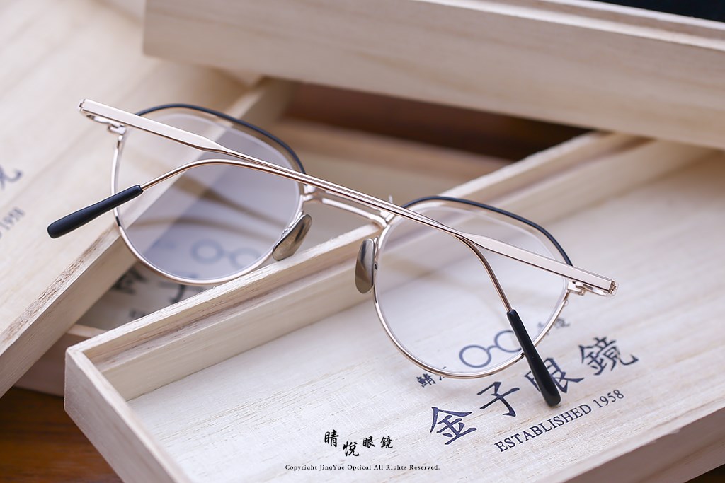 睛悦眼鏡,金子眼鏡,kaneko,手工眼鏡,日本手工眼鏡,KM20,BKGP