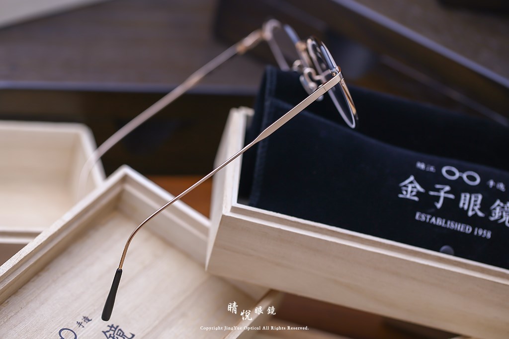 睛悦眼鏡,金子眼鏡,kaneko,手工眼鏡,日本手工眼鏡,KM20,BKGP