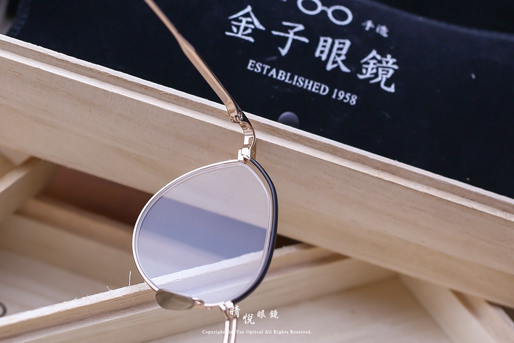 睛悦眼鏡,金子眼鏡,kaneko,手工眼鏡,日本手工眼鏡,KM20,BKGP