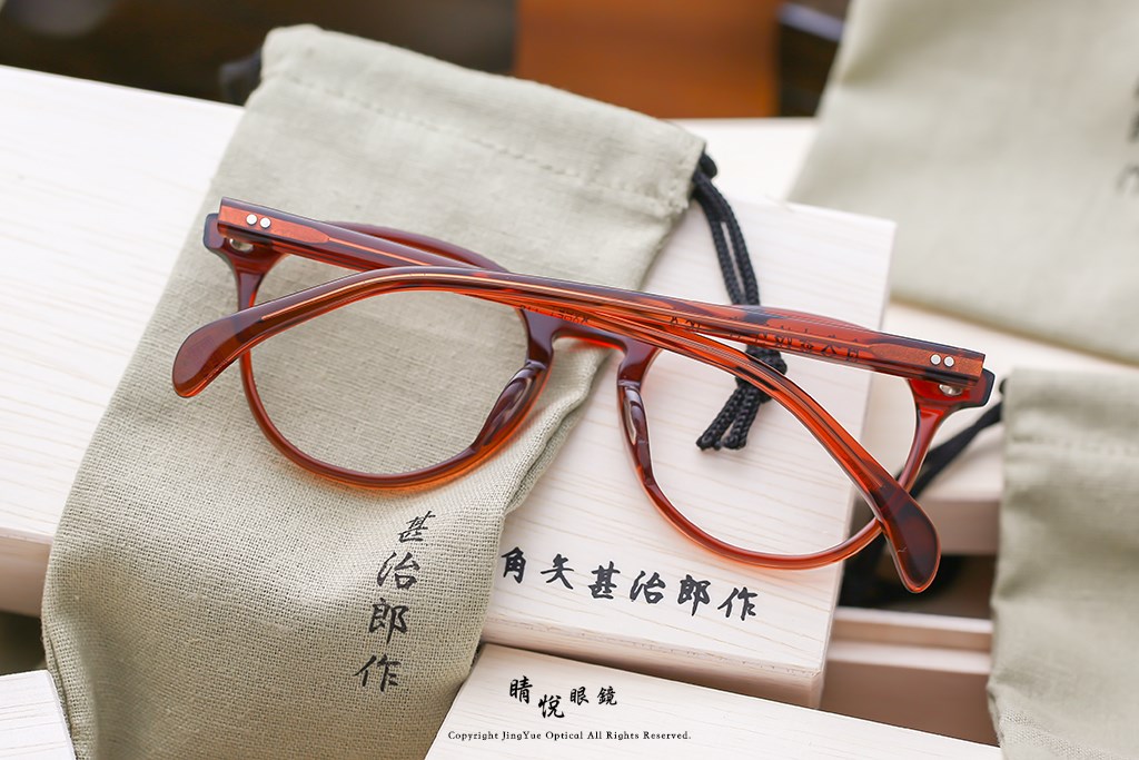 睛悦眼鏡,角矢甚治郎,手工眼鏡,日本手工眼鏡,賽璐珞,Celluloid,明治維新,伊藤博文,C2