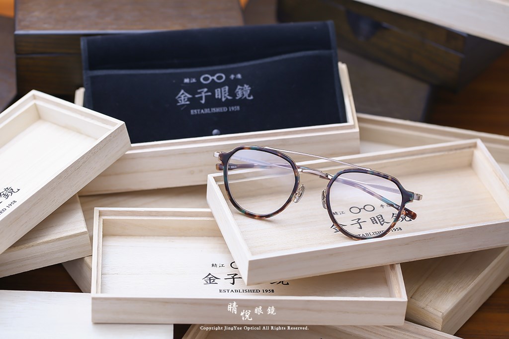 職人工藝 完美呈現 金子眼鏡 KM 系列 KM AU BRGR 77908