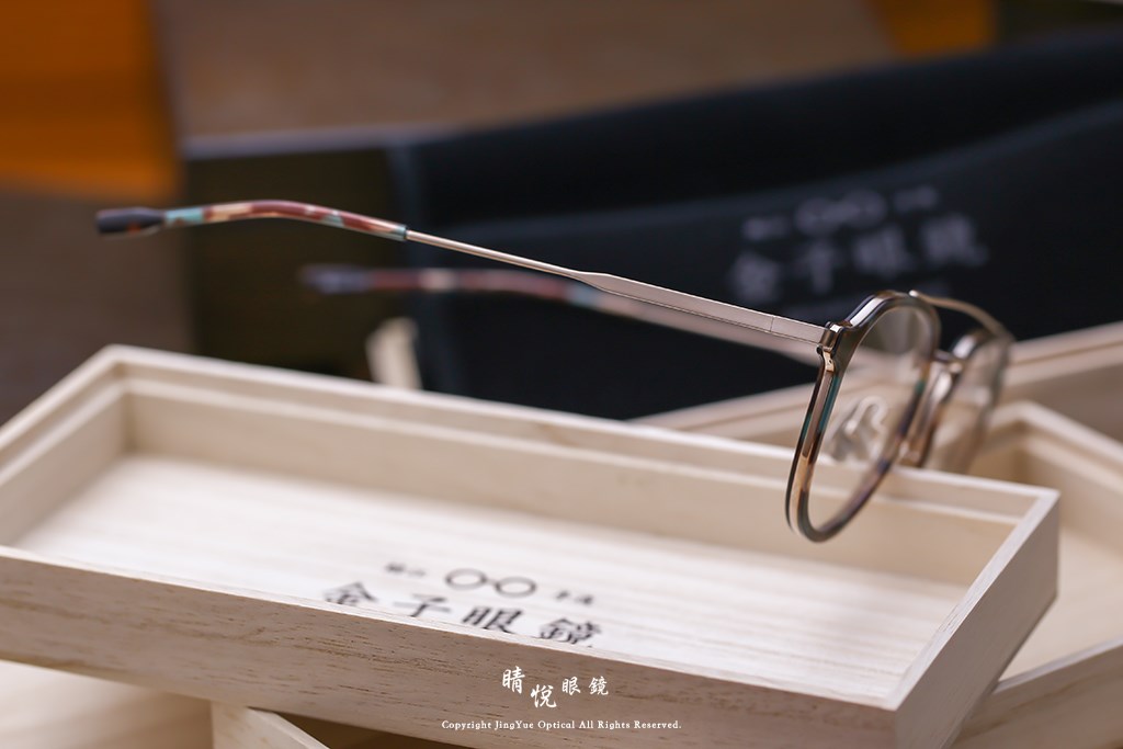 睛悦眼鏡,金子眼鏡,kaneko,手工眼鏡,日本手工眼鏡,KM40,BRGR