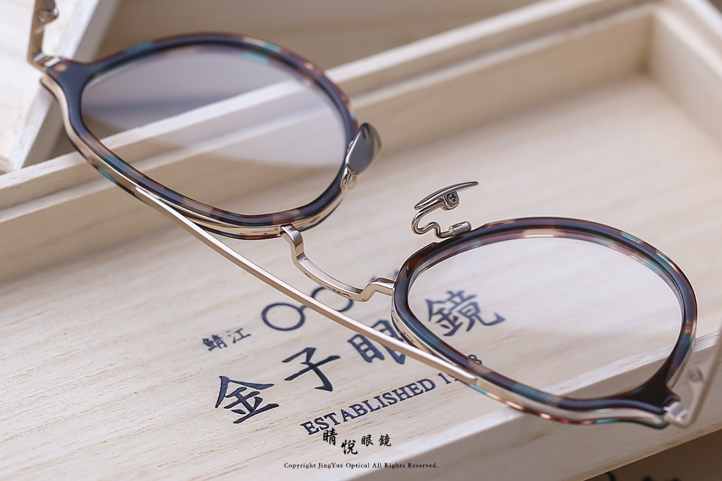 睛悦眼鏡,金子眼鏡,kaneko,手工眼鏡,日本手工眼鏡,KM40,BRGR