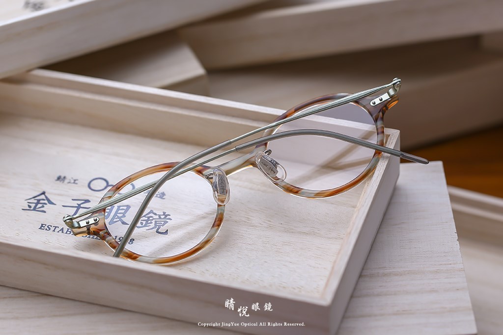 睛悦眼鏡,金子眼鏡,kaneko,手工眼鏡,日本手工眼鏡,KM44,BGRS