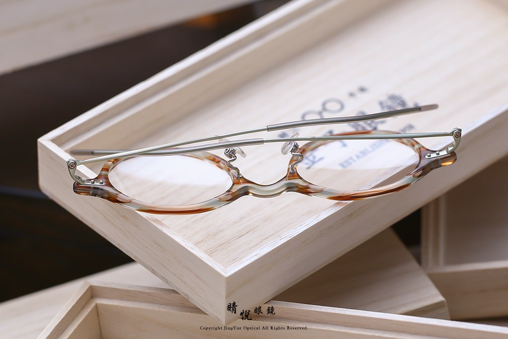 睛悦眼鏡,金子眼鏡,kaneko,手工眼鏡,日本手工眼鏡,KM44,BGRS