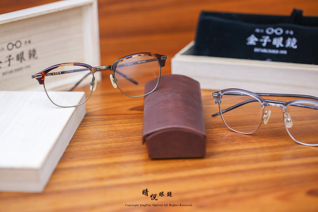 職人工藝 完美呈現 金子眼鏡 KV 系列 KV TA DEMI 58516 