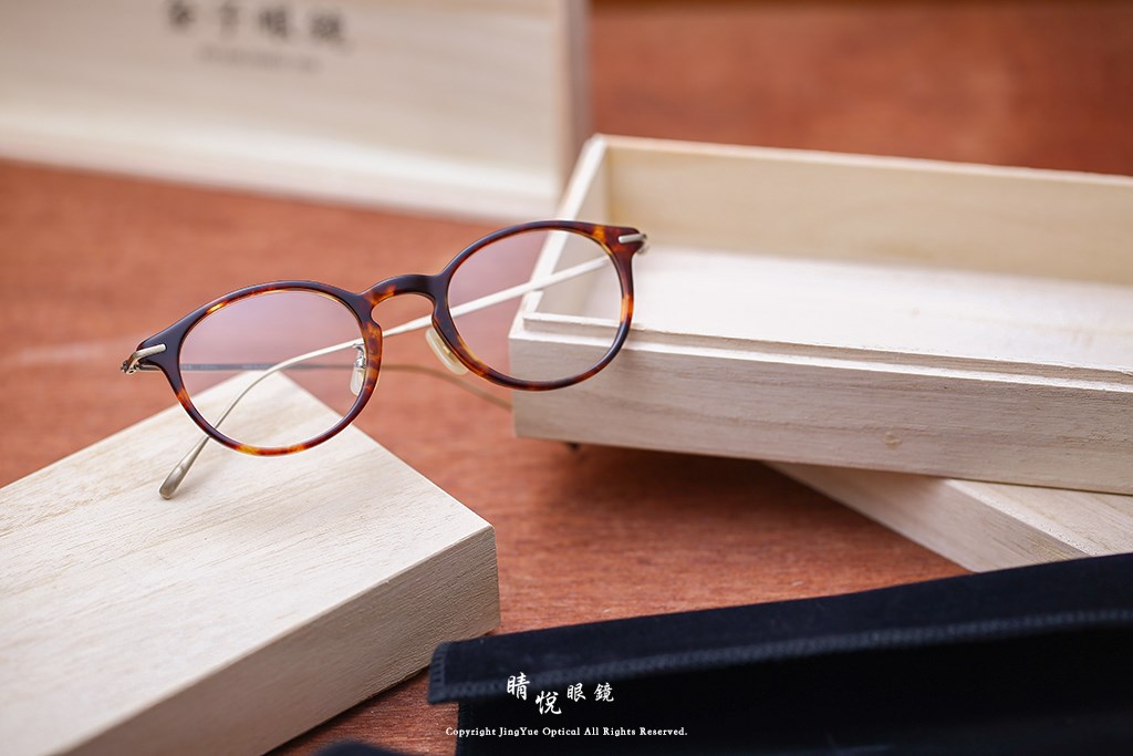 睛悦眼鏡,金子眼鏡,kaneko,手工眼鏡,日本手工眼鏡,KV38L,DEMI