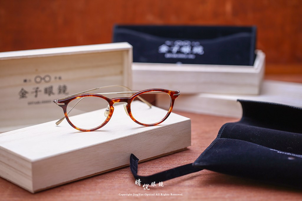 睛悦眼鏡,金子眼鏡,kaneko,手工眼鏡,日本手工眼鏡,KV38L,DEMI