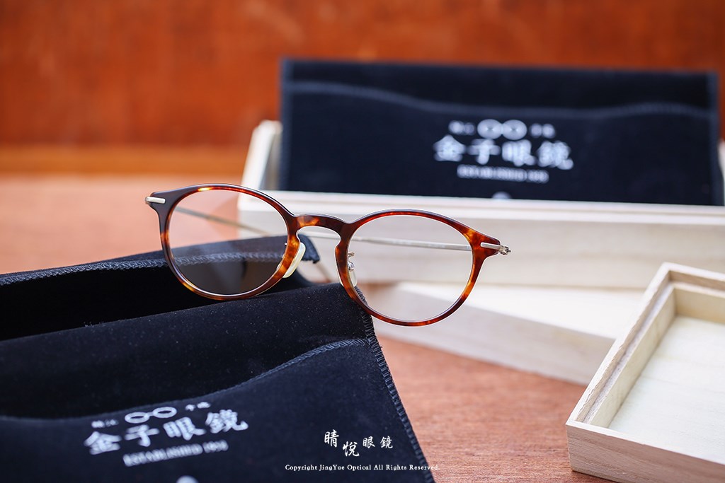 睛悦眼鏡,金子眼鏡,kaneko,手工眼鏡,日本手工眼鏡,KV38L,DEMI