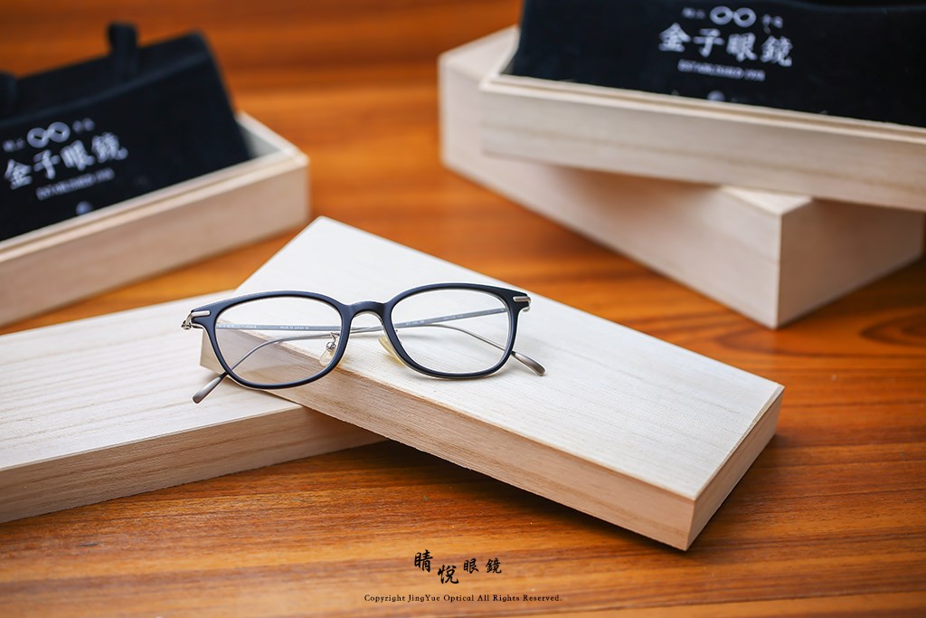 睛悦眼鏡,金子眼鏡,kaneko,手工眼鏡,日本手工眼鏡,KV39L,BK