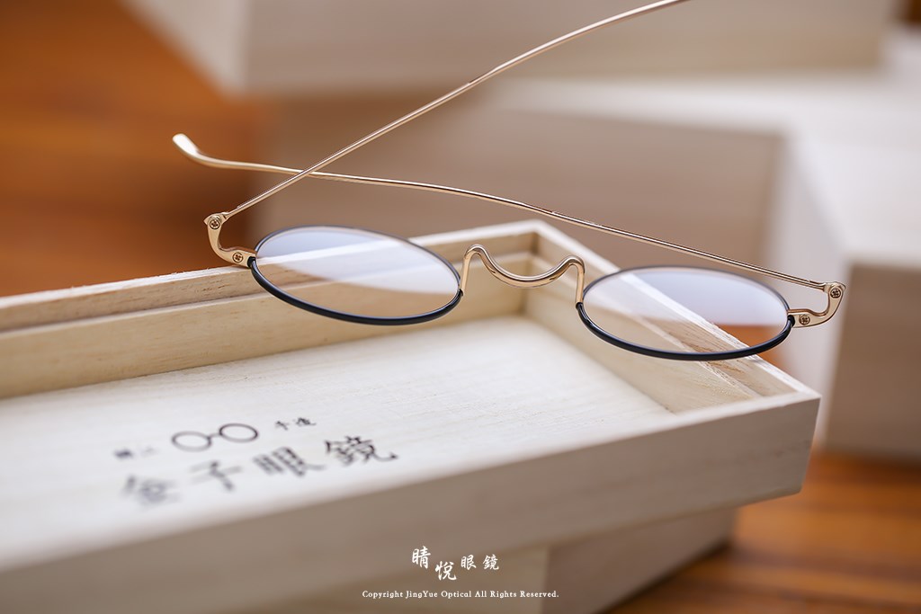 睛悦眼鏡,金子眼鏡,kaneko,手工眼鏡,日本手工眼鏡,KV49,BKGP