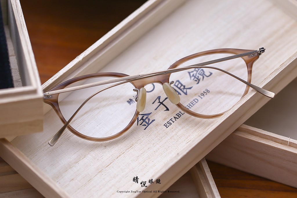 睛悦眼鏡,金子眼鏡,kaneko,手工眼鏡,日本手工眼鏡,KV51L,BES