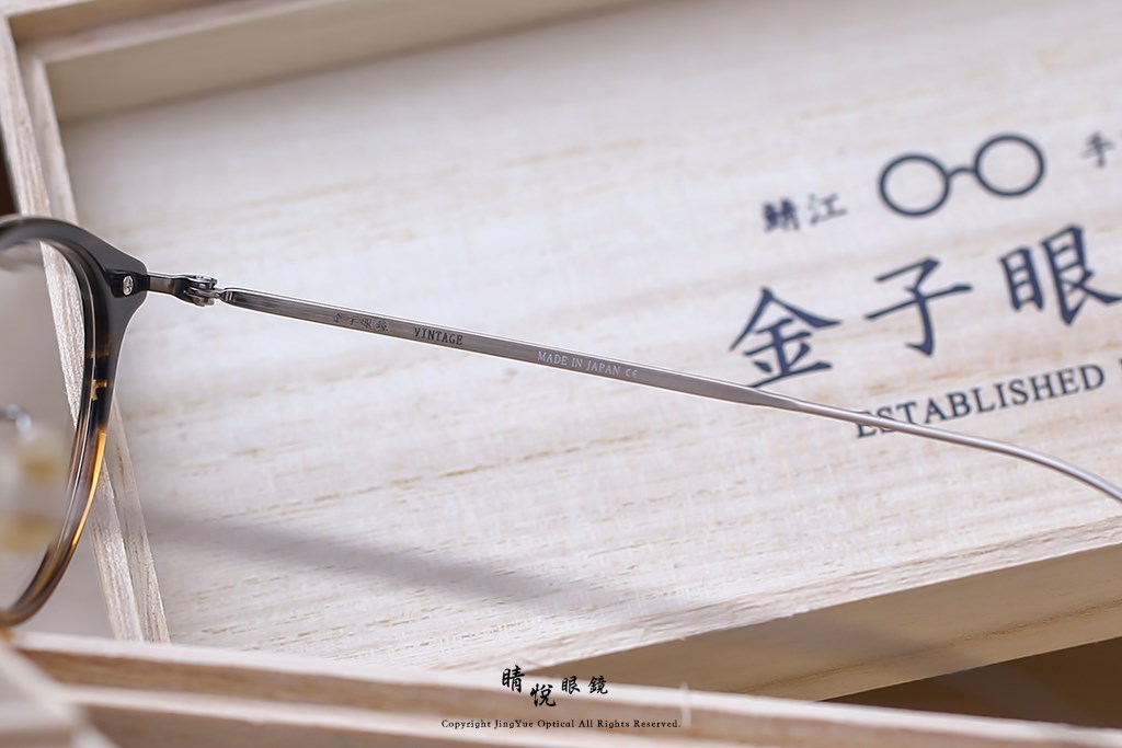 睛悦眼鏡,金子眼鏡,kaneko,手工眼鏡,日本手工眼鏡,KV51L,BRH