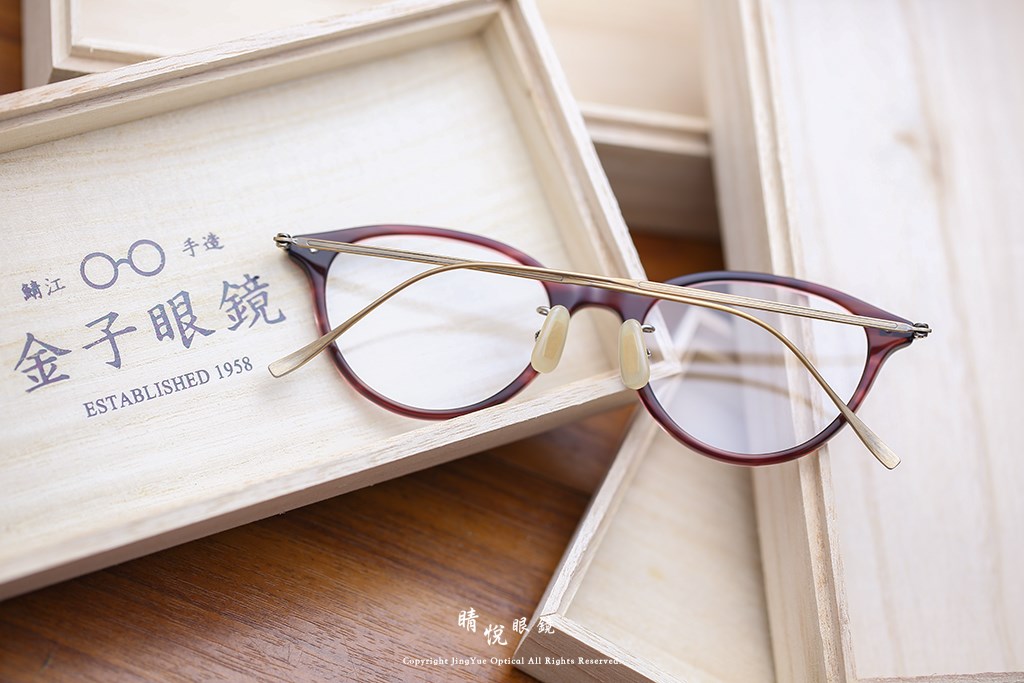 睛悦眼鏡,金子眼鏡,kaneko,手工眼鏡,日本手工眼鏡,KV51L,WNS