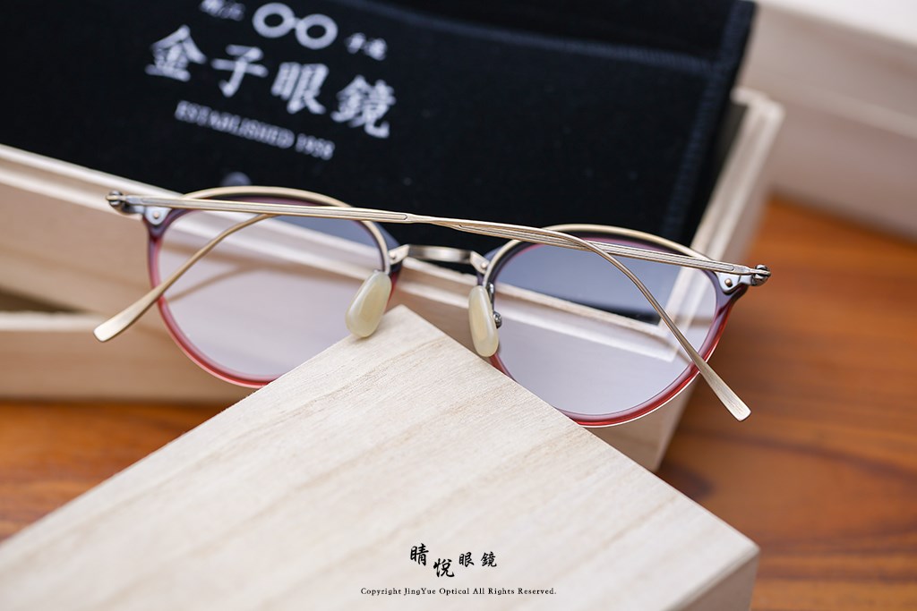 睛悦眼鏡,金子眼鏡,kaneko,手工眼鏡,日本手工眼鏡,KV52L,WNH