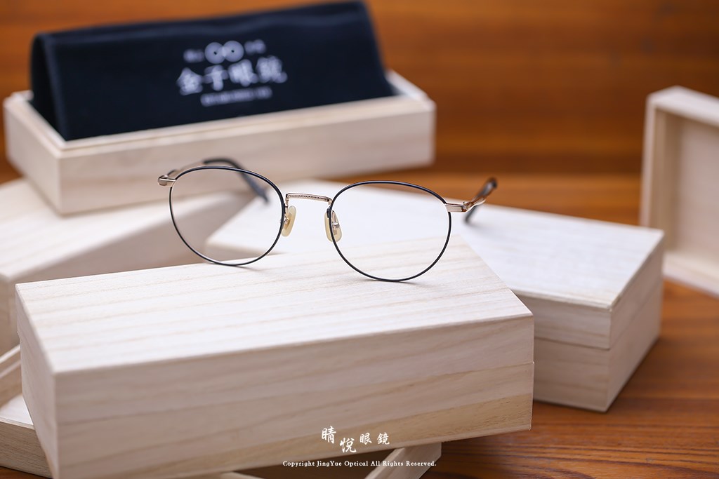 睛悦眼鏡,金子眼鏡,kaneko,手工眼鏡,日本手工眼鏡,KV59,BKGP