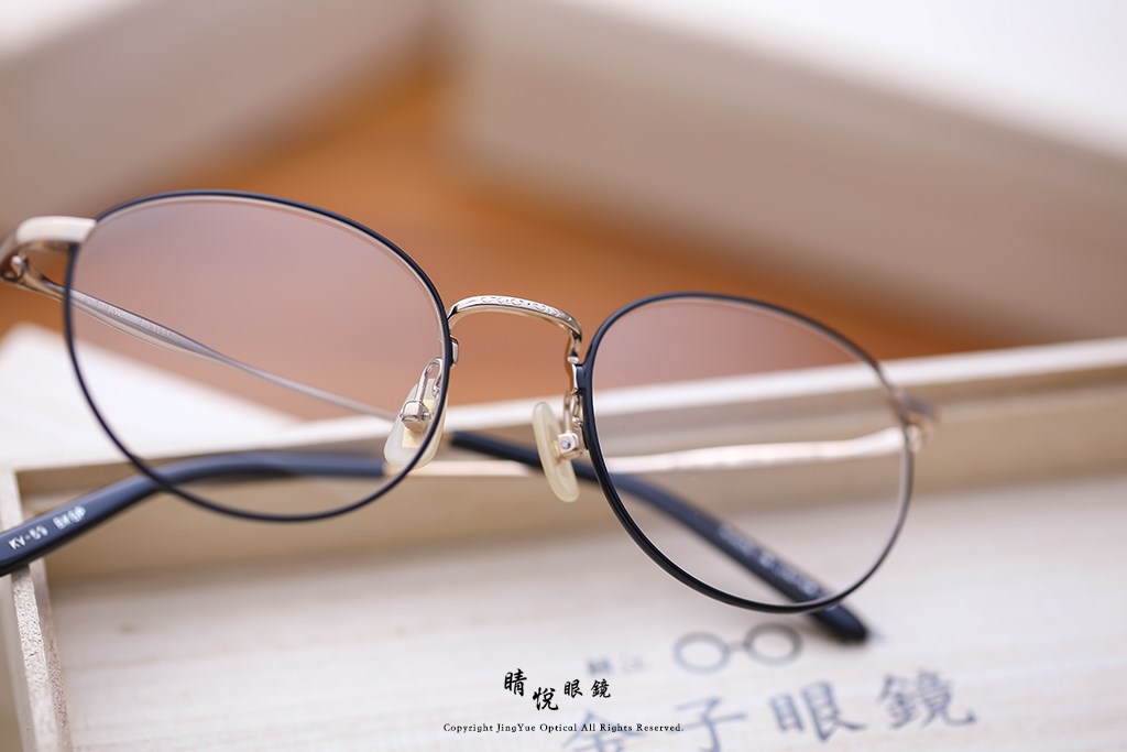 睛悦眼鏡,金子眼鏡,kaneko,手工眼鏡,日本手工眼鏡,KV59,BKGP