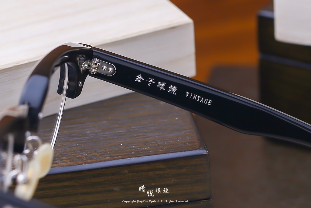 睛悦眼鏡,金子眼鏡,kaneko,手工眼鏡,日本手工眼鏡,KV75,BKSI
