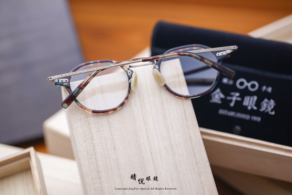 睛悦眼鏡,金子眼鏡,kaneko,手工眼鏡,日本手工眼鏡,KV85,BRGR