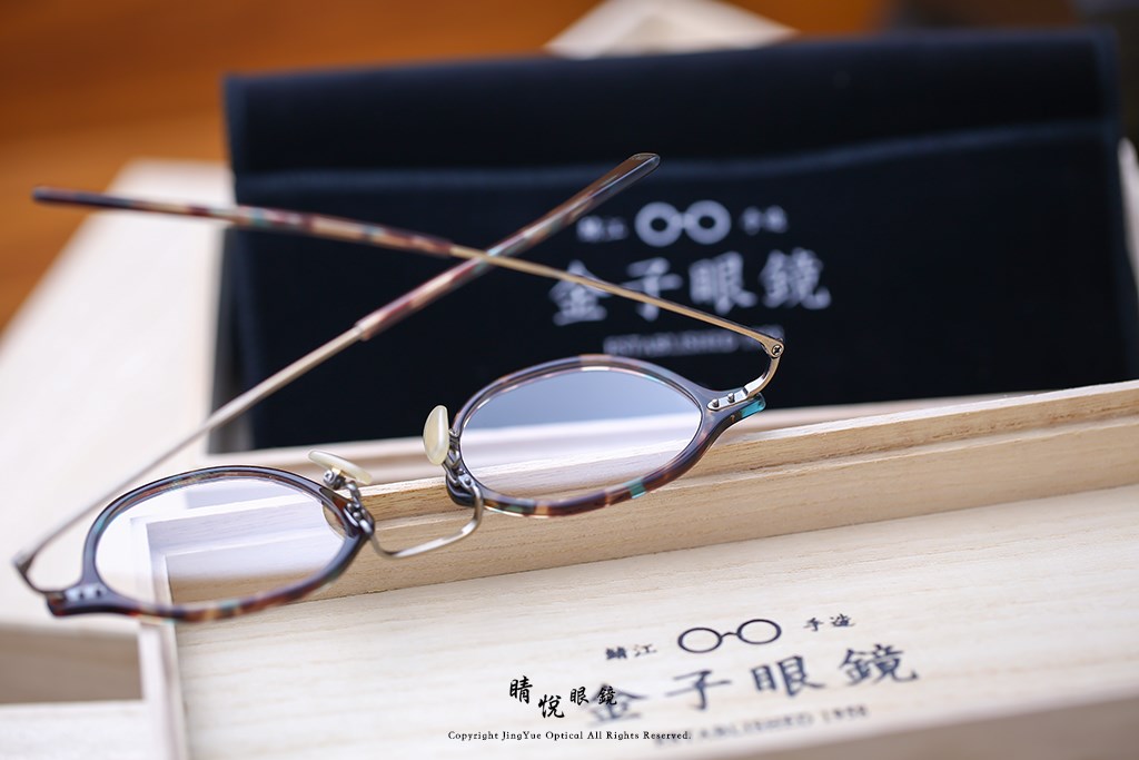 睛悦眼鏡,金子眼鏡,kaneko,手工眼鏡,日本手工眼鏡,KV85,BRGR