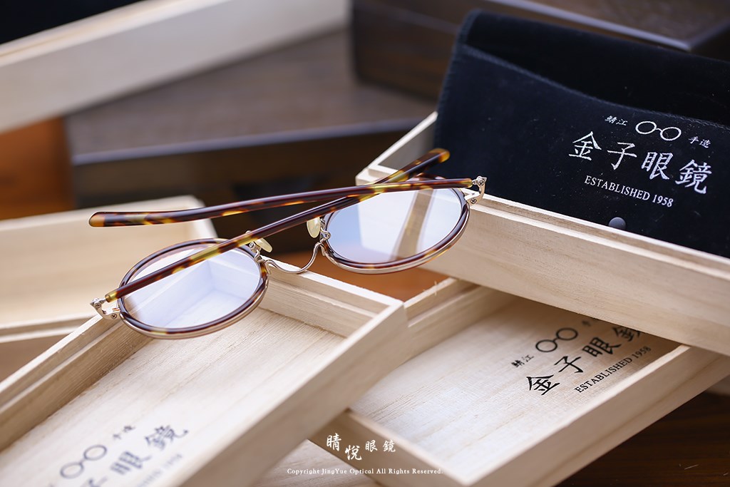 睛悦眼鏡,金子眼鏡,kaneko,手工眼鏡,日本手工眼鏡,KV89,DEMI	