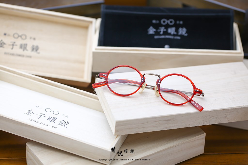 睛悦眼鏡職人工藝完美呈現金子眼鏡KV 系列KV EE RDS 87557