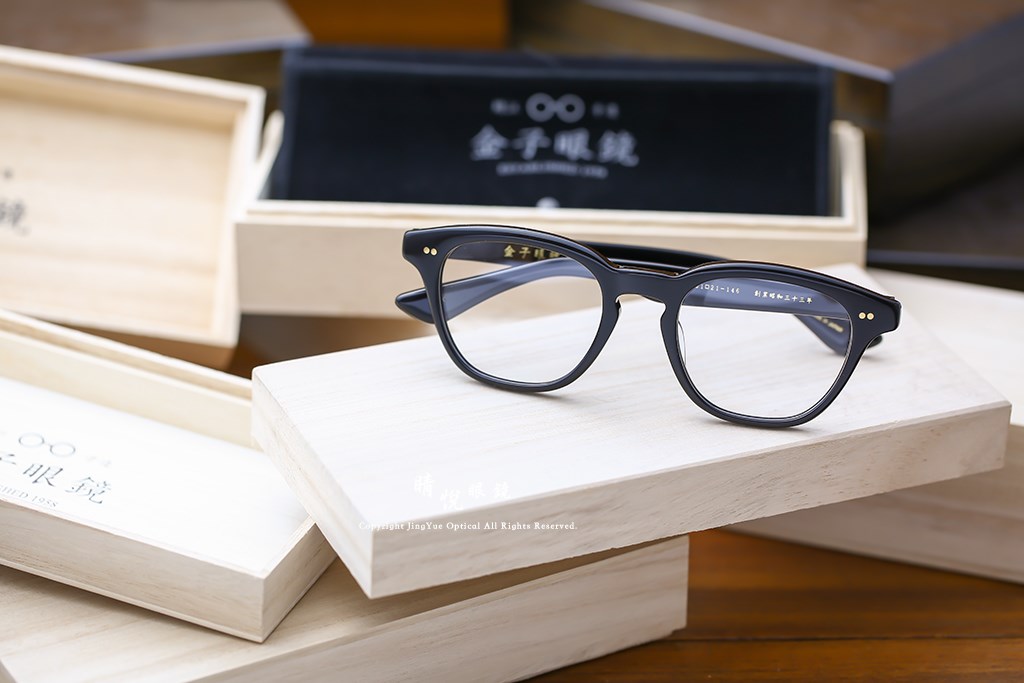 睛悦眼鏡,金子眼鏡,kaneko,手工眼鏡,日本手工眼鏡,賽璐珞,Celluloid,KC70,BK	