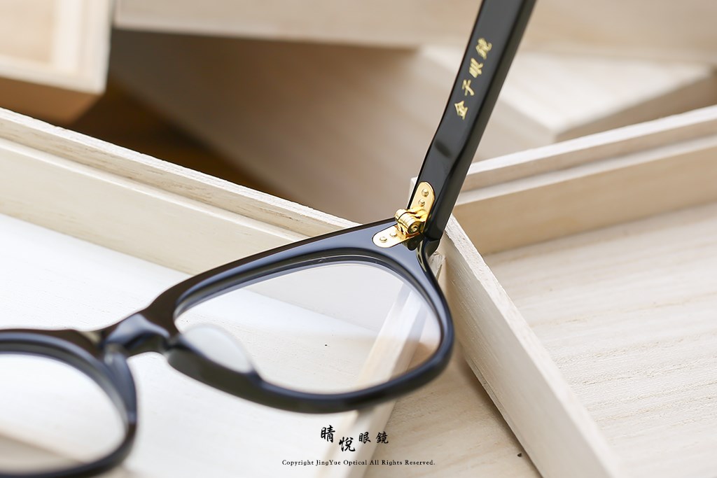 睛悦眼鏡,金子眼鏡,kaneko,手工眼鏡,日本手工眼鏡,賽璐珞,Celluloid,KC70,BK	