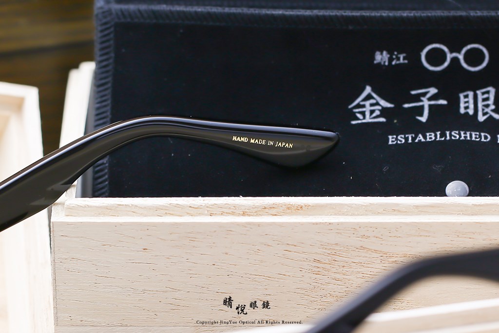 睛悦眼鏡,金子眼鏡,kaneko,手工眼鏡,日本手工眼鏡,賽璐珞,Celluloid,KC93,BK	
