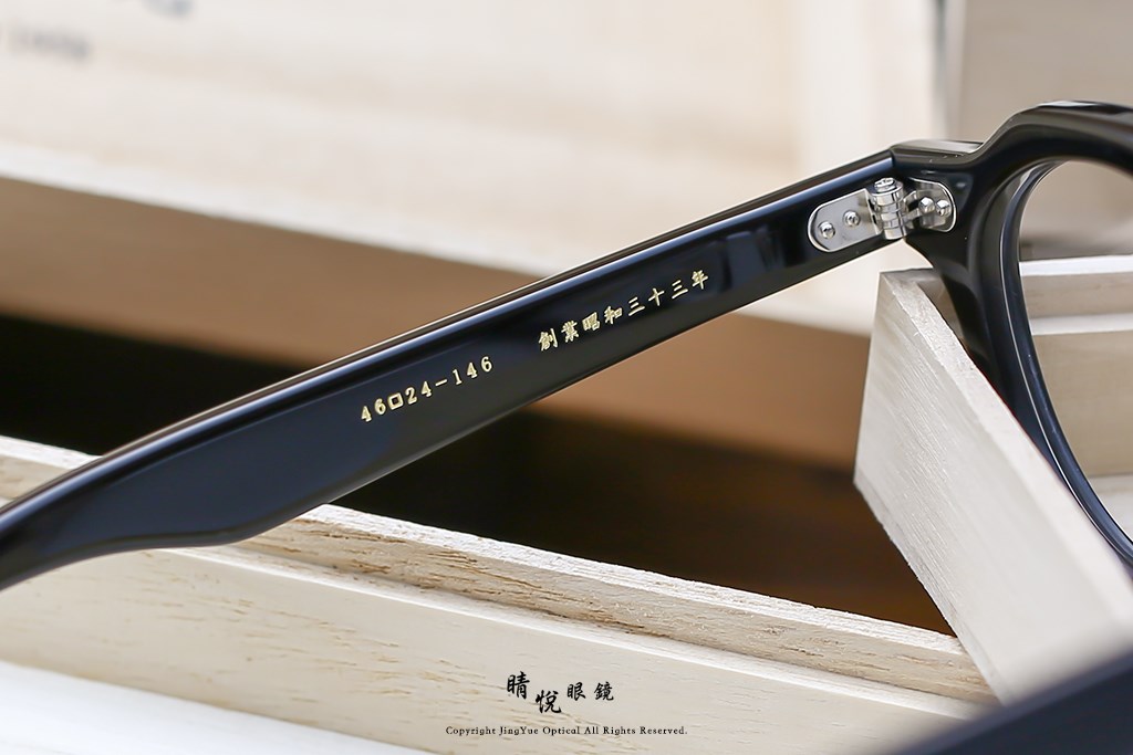 睛悦眼鏡,金子眼鏡,kaneko,手工眼鏡,日本手工眼鏡,賽璐珞,Celluloid,KC93,BK	