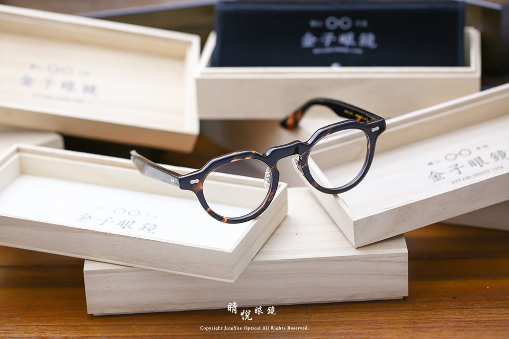 睛悦眼鏡,金子眼鏡,kaneko,手工眼鏡,日本手工眼鏡,賽璐珞,Celluloid,KC93,BK	
