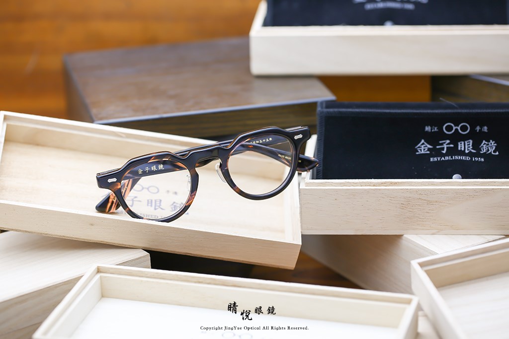 睛悦眼鏡,金子眼鏡,kaneko,手工眼鏡,日本手工眼鏡,賽璐珞,Celluloid,KC93,BK	