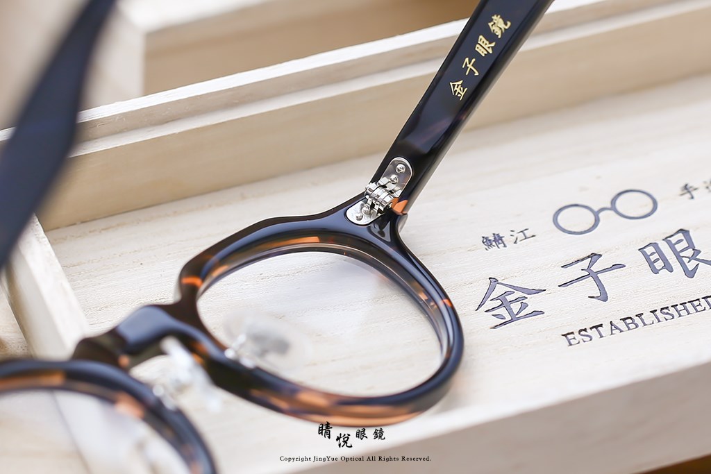 睛悦眼鏡,金子眼鏡,kaneko,手工眼鏡,日本手工眼鏡,賽璐珞,Celluloid,KC93,BK	