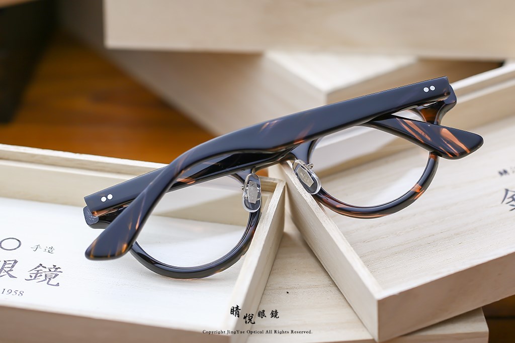 睛悦眼鏡,金子眼鏡,kaneko,手工眼鏡,日本手工眼鏡,賽璐珞,Celluloid,KC93,BK	