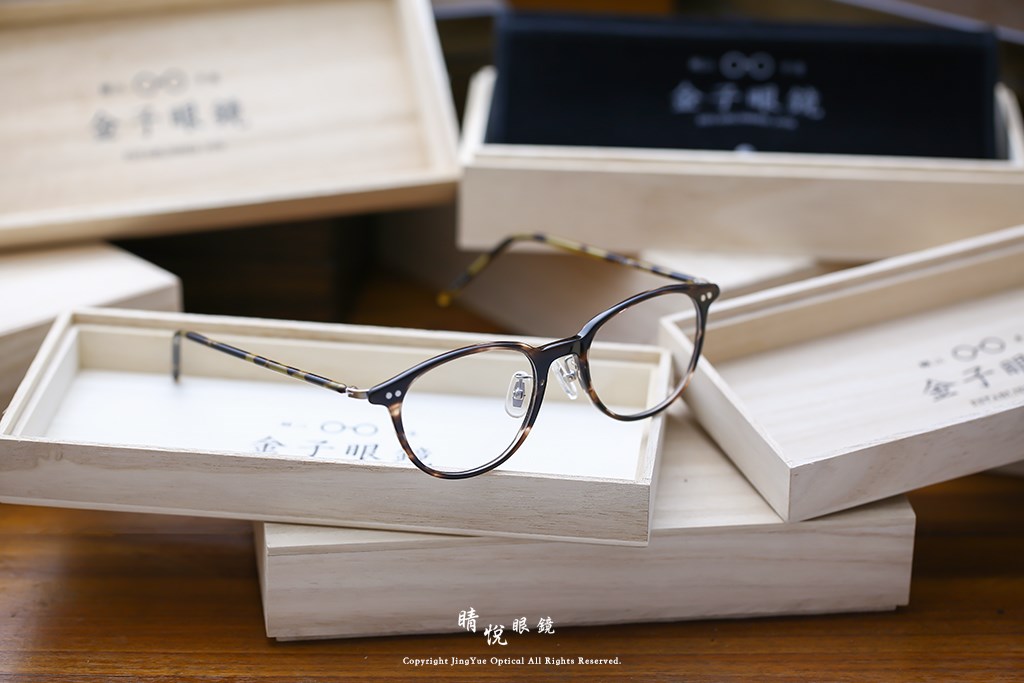 睛悦眼鏡,金子眼鏡,kaneko,手工眼鏡,日本手工眼鏡,賽璐珞,Celluloid,KC 35,CHS	