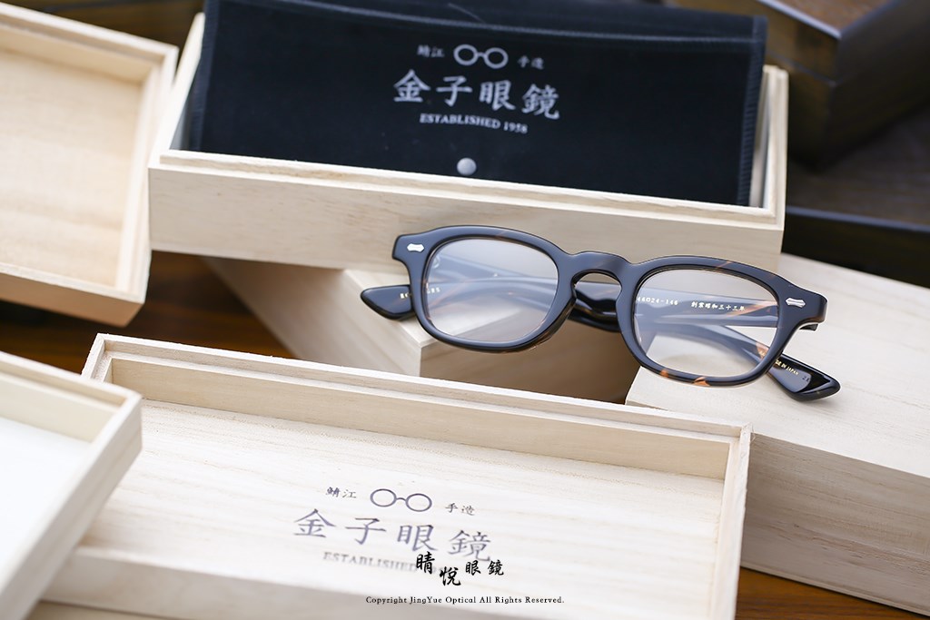 睛悦眼鏡,金子眼鏡,kaneko,手工眼鏡,日本手工眼鏡,賽璐珞,Celluloid,KC96,GRS