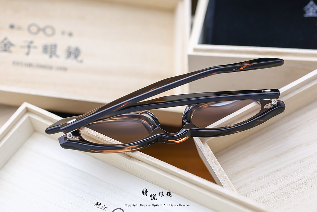 睛悦眼鏡,金子眼鏡,kaneko,手工眼鏡,日本手工眼鏡,賽璐珞,Celluloid,KC96,GRS