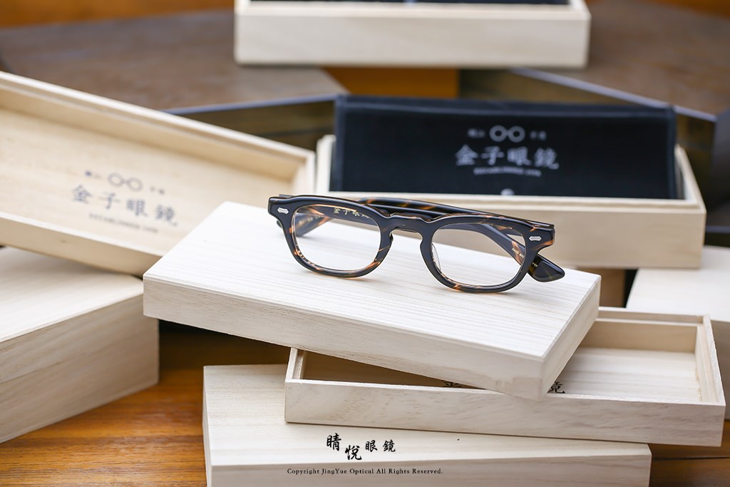 睛悦眼鏡,金子眼鏡,kaneko,手工眼鏡,日本手工眼鏡,賽璐珞,Celluloid,KC96,GRS