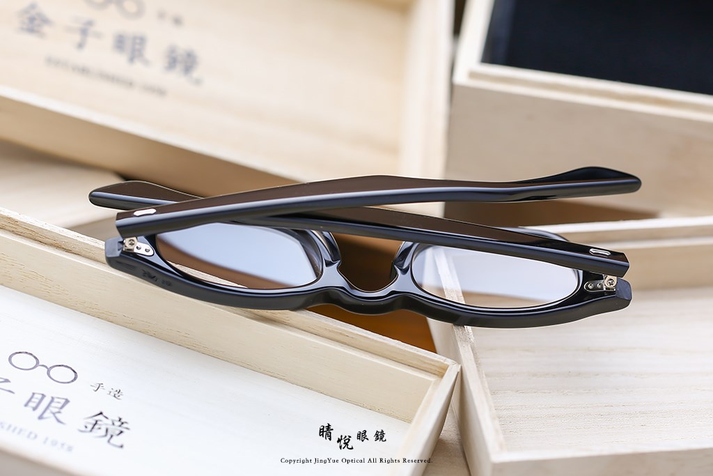 睛悦眼鏡,金子眼鏡,kaneko,手工眼鏡,日本手工眼鏡,賽璐珞,Celluloid,KC96,BK