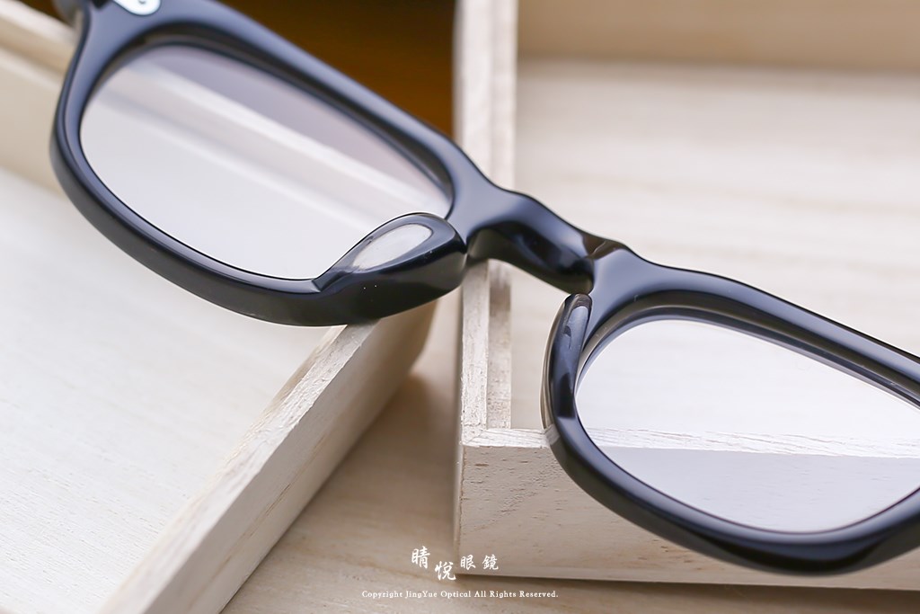 睛悦眼鏡,金子眼鏡,kaneko,手工眼鏡,日本手工眼鏡,賽璐珞,Celluloid,KC96,BK