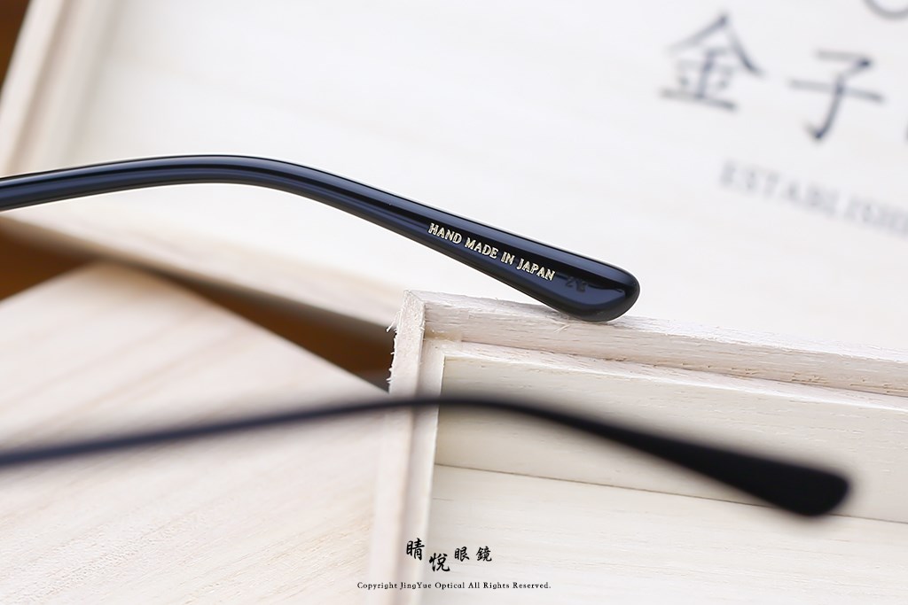 睛悦眼鏡,金子眼鏡,kaneko,手工眼鏡,日本手工眼鏡,賽璐珞,Celluloid,KC84,BK	