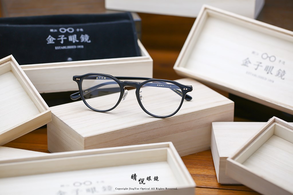睛悦眼鏡,金子眼鏡,kaneko,手工眼鏡,日本手工眼鏡,賽璐珞,Celluloid,KC84,BK	