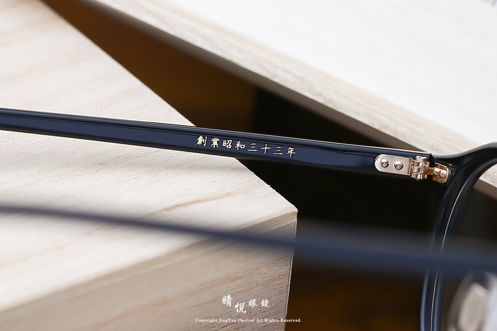 睛悦眼鏡,金子眼鏡,kaneko,手工眼鏡,日本手工眼鏡,賽璐珞,Celluloid,KC84,BK	