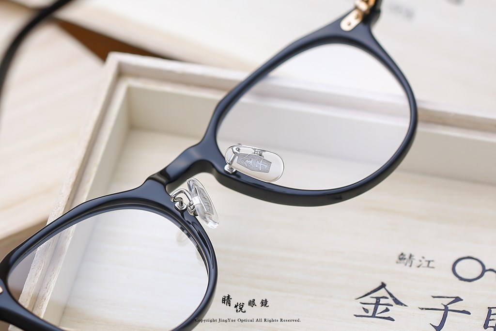 睛悦眼鏡,金子眼鏡,kaneko,手工眼鏡,日本手工眼鏡,賽璐珞,Celluloid,KC84,BK	