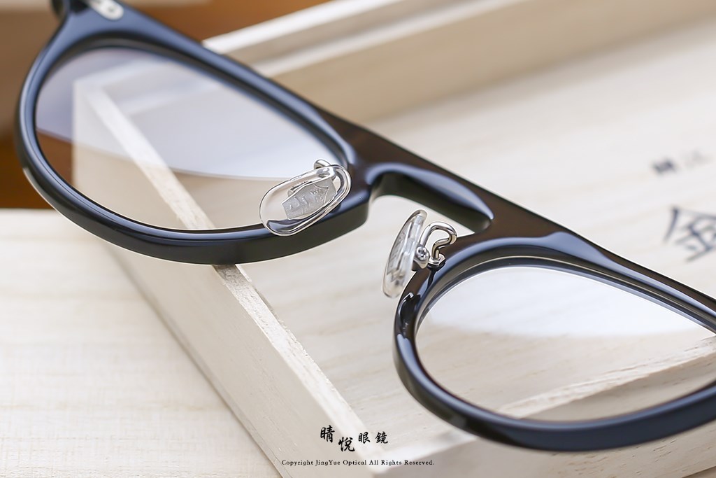 睛悦眼鏡,金子眼鏡,kaneko,手工眼鏡,日本手工眼鏡,賽璐珞,Celluloid,KC85,BK	