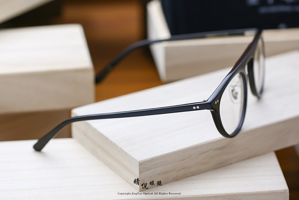 睛悦眼鏡,金子眼鏡,kaneko,手工眼鏡,日本手工眼鏡,賽璐珞,Celluloid,KC85,BK	