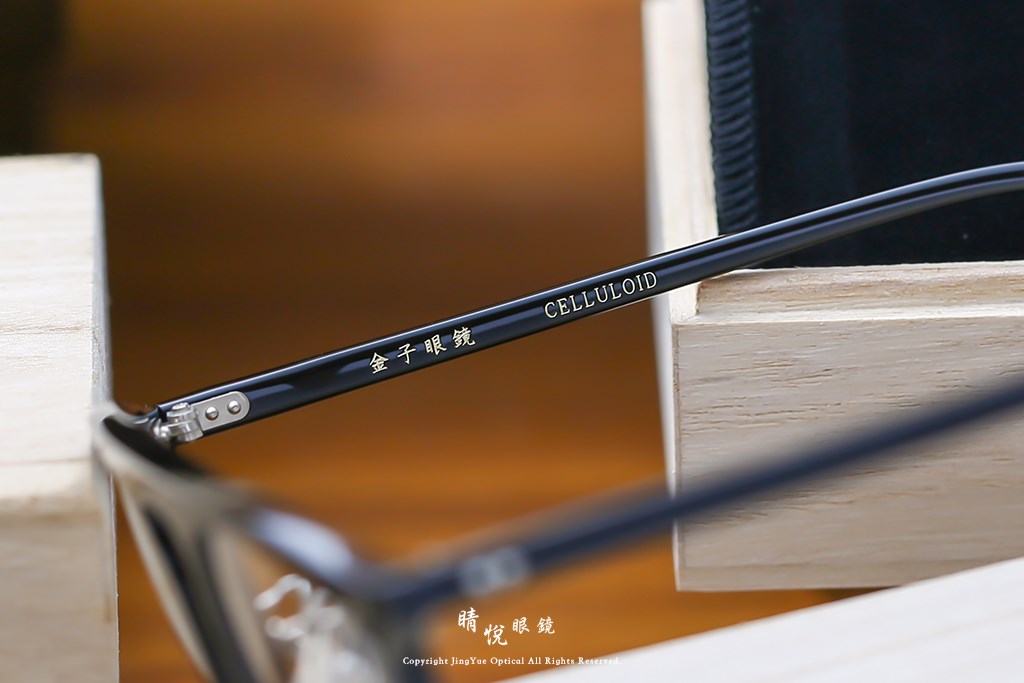 睛悦眼鏡,金子眼鏡,kaneko,手工眼鏡,日本手工眼鏡,賽璐珞,Celluloid,KC85,BK	