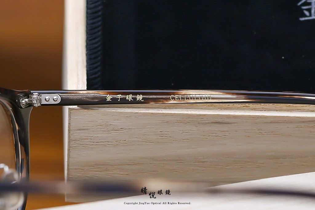 睛悦眼鏡,金子眼鏡,kaneko,手工眼鏡,日本手工眼鏡,賽璐珞,Celluloid,KC85,CHS